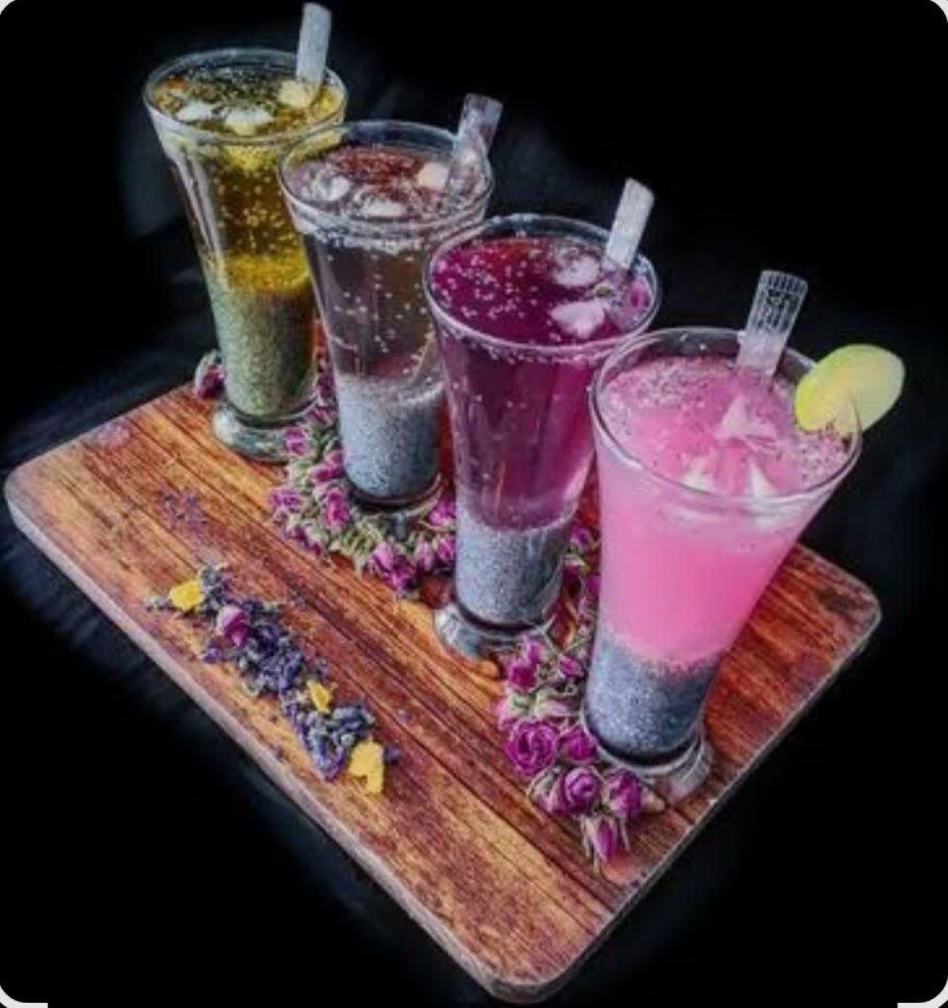 شربت گل پنیرک رنگی